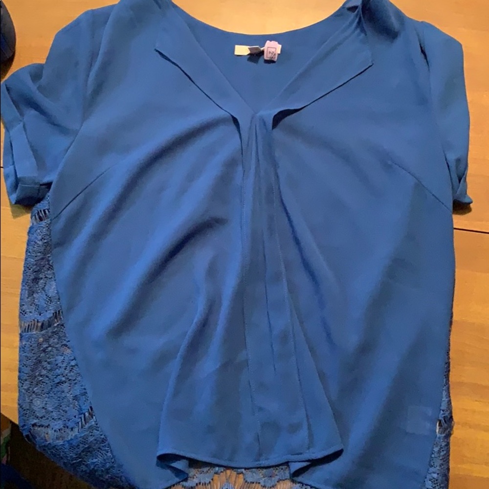 Beautiful blue blouse